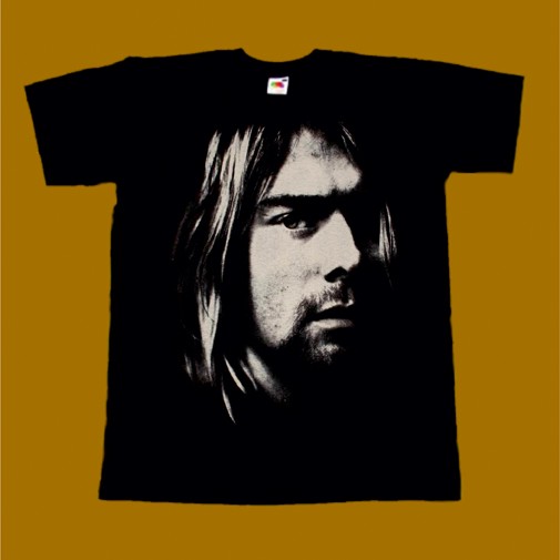 NIRVANA T-SHIRT - COBAIN FACE