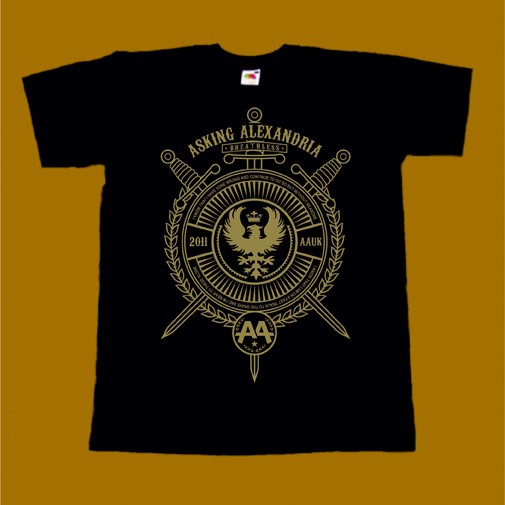 ASKING ALEXANDRIA T-SHIRT - BREATHLESS 2
