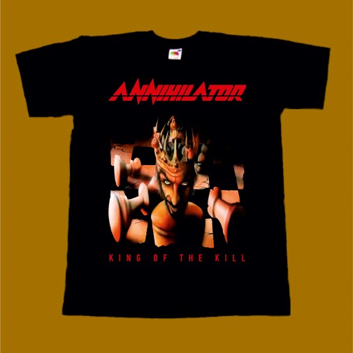 ANNIHILATOR T-SHIRT - KING OF THE KILL
