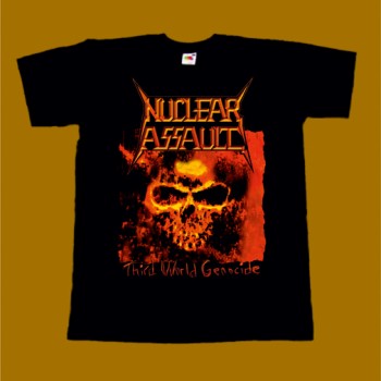 NUCLEAR ASSAULT T-SHIRT - THIRD WORLD GENOCIDE