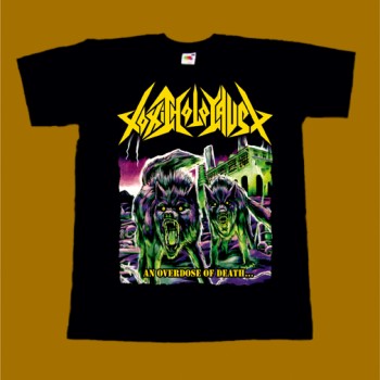 TOXIC HOLOCAUST T-SHIRT - AN OVERDOSE OF DEATH