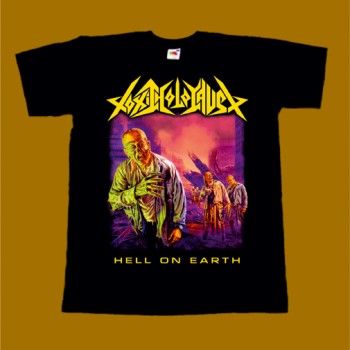 TOXIC HOLOCAUST T-SHIRT - HELL ON EARTH