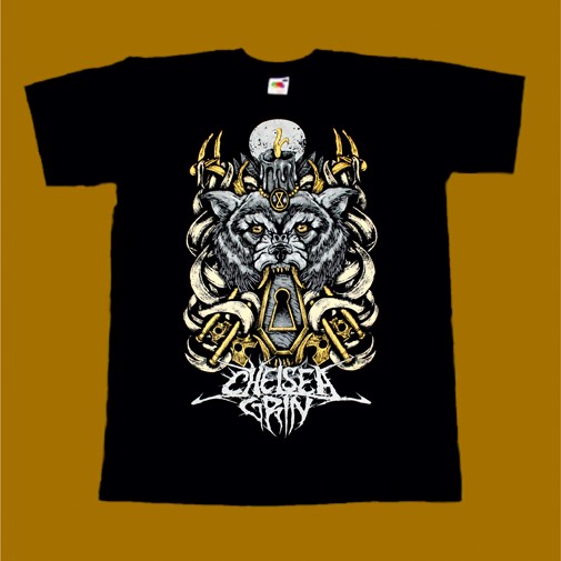 CHELSEA GRIN T-SHIRT - WOLF
