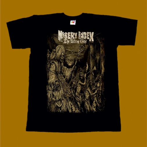 MISERY INDEX T-SHIRT - THE KILLING GODS