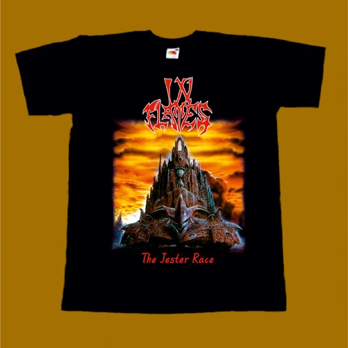 IN FLAMES T-SHIRT - JESTER RACE