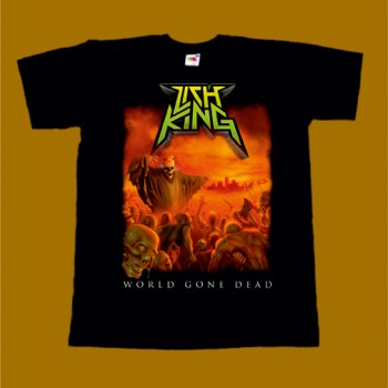 LICH KING T-SHIRT - WORLD GONE DEAD