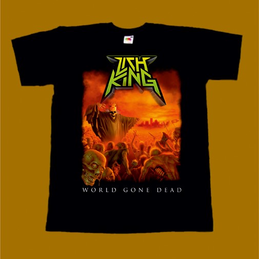 LICH KING T-SHIRT - WORLD GONE DEAD