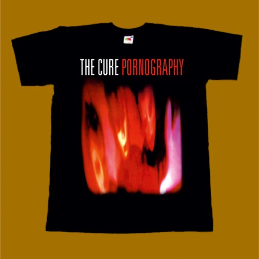 THE CURE T-SHIRT - PORNOGRAPHY