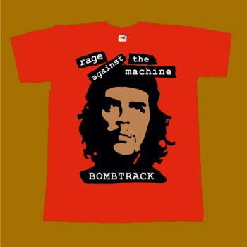 RAGE AGAINST THE MACHINE T-SHIRT - BOMBTRACK