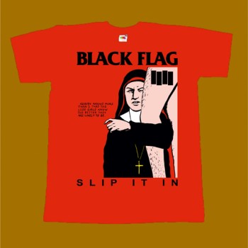 BLACK FLAG T-SHIRT - SLIP IT IN