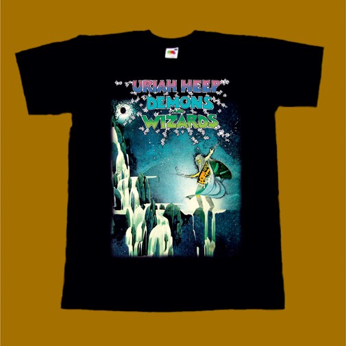 URIAH HEEP T-SHIRT - DEMONS AND WIZARDS