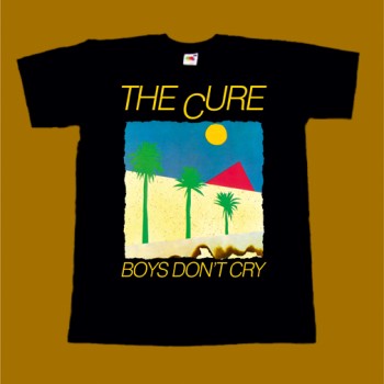THE CURE T-SHIRT - BOYS DONT CRY 2