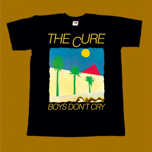 THE CURE T-SHIRT - BOYS DONT CRY 2