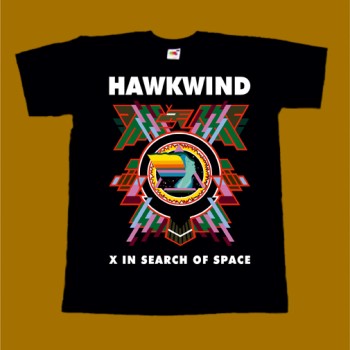 HAWKWIND T-SHIRT - X IN SEARCH OF SPACE