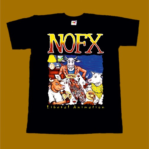 NOFX T-SHIRT - LIBERAL ANIMATION