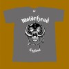 MOTORHEAD T-SHIRT - ENGLAND GREY