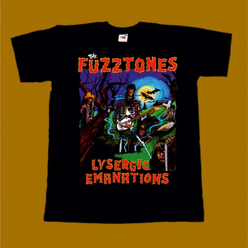 FUZZTONES T-SHIRT - LYSERGIC EMANATIONS