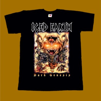 ICED EARTH T-SHIRT - DARK GENESIS