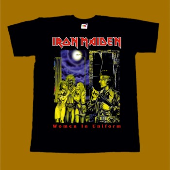 IRON MAIDEN T-SHIRT - WOMEN IN UNIFORM