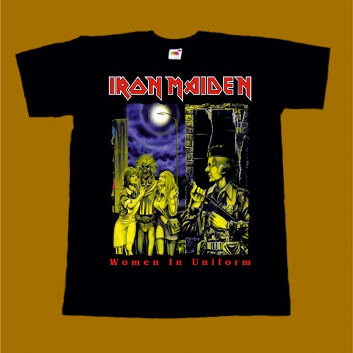 IRON MAIDEN T-SHIRT - WOMEN IN UNIFORM