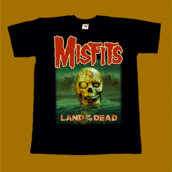 THE MISFITS T-SHIRT - LAND OF THE DEAD