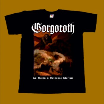 GORGOROTH T-SHIRT - AD MAJOREM SATHANAS GLORIAM