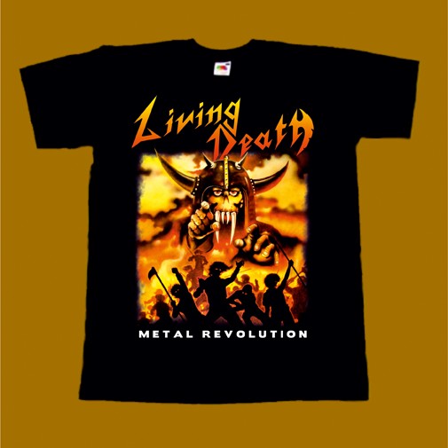 LIVING DEATH T-SHIRT - METAL REVOLUTION