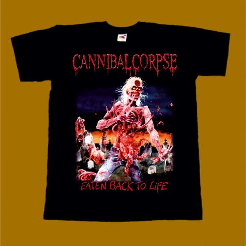 CANNIBAL CORPSE T-SHIRT - EATEN BACK TO LIFE