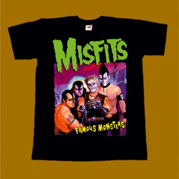 THE MISFITS T-SHIRT - FAMOUS MONSTERS