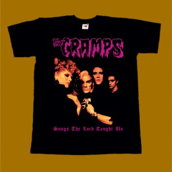 THE CRAMPS T-SHIRT - SONGS THE LORD TAUGHT US