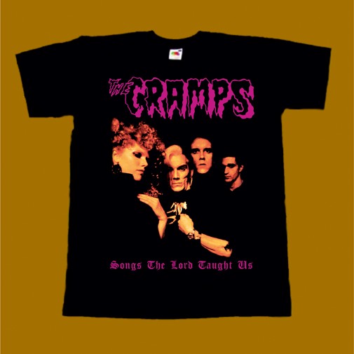 THE CRAMPS T-SHIRT - SONGS THE LORD TAUGHT US