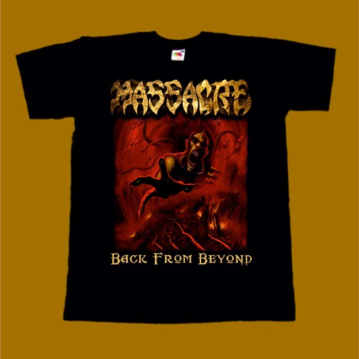 MASSACRE T-SHIRT - BACK FROM BEYOND