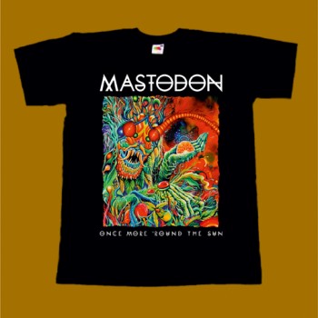 MASTODON T-SHIRT - ONCE MORE 'ROUND THE SUN