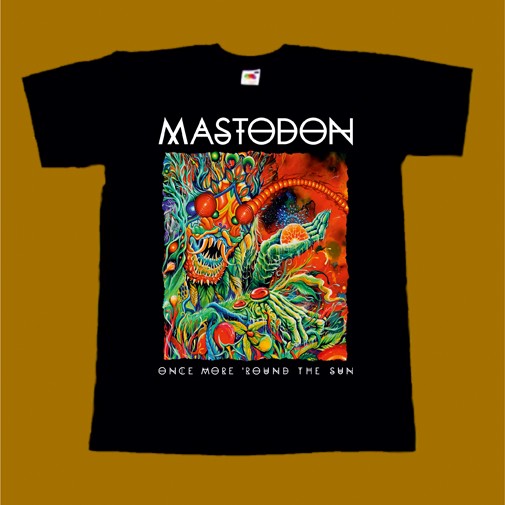 MASTODON T-SHIRT - ONCE MORE 'ROUND THE SUN