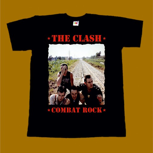 THE CLASH T-SHIRT - COMBAT ROCK