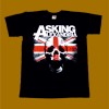 ASKING ALEXANDRIA T-SHIRT - SKULL FLAG