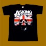 ASKING ALEXANDRIA T-SHIRT - SKULL FLAG