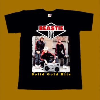 BEASTIE BOYS T-SHIRT - SOLID GOLD HITS