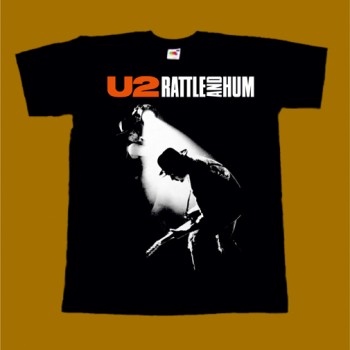 U2 T-SHIRT - RATTLE AND HUM