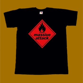 MASSIVE ATTACK T-SHIRT - BLUE LINES
