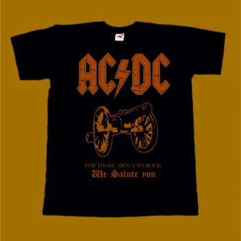 AC / DC T-SHIRT - FOR THOSE ABOUT TO ROCK