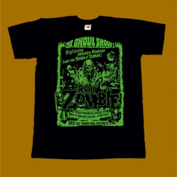 ROB ZOMBIE T-SHIRT - THE GHOUL SHOW