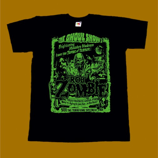 ROB ZOMBIE T-SHIRT - THE GHOUL SHOW