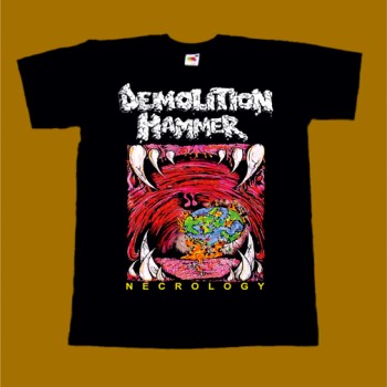 DEMOLITION HAMMER T-SHIRT - NECROLOGY