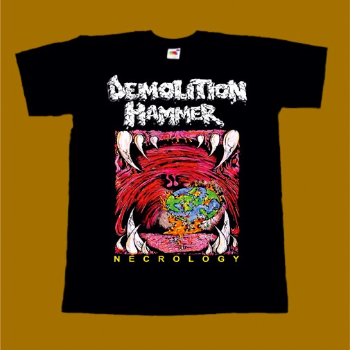 DEMOLITION HAMMER T-SHIRT - NECROLOGY
