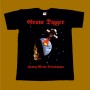 GRAVE DIGGER T-SHIRT - HEAVY METAL BREAKDOWN