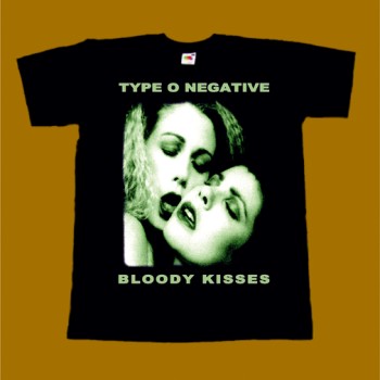 TYPE O NEGATIVE T-SHIRT - BLOODY KISSES