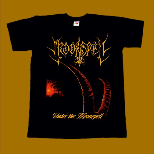 MOONSPELL T-SHIRT - UNDER THE MOONSPELL
