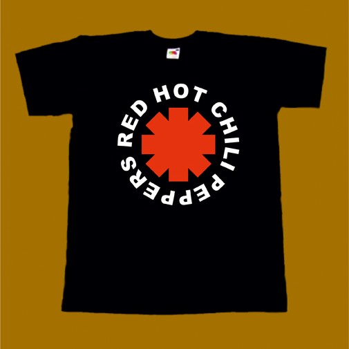 RED HOT CHILI PEPPERS T-SHIRT - LOGO