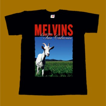 THE MELVINS T-SHIRT - LOS TRES CABRONES